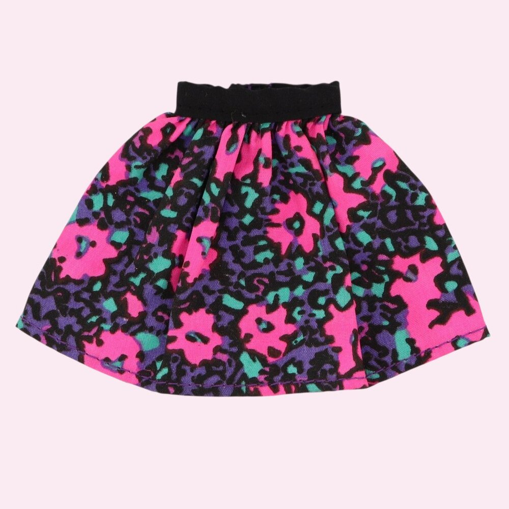 ☆Genuine Vintage Barbie Printed Floral Skirt